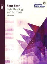 4S08 - Royal Conservatory Four Star Sight Reading and Ear Tests Level 8 Book...
