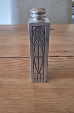 Vintage Charles Rennie Mackintosh Pewter Perfume Bottle – Made in UK – Art...