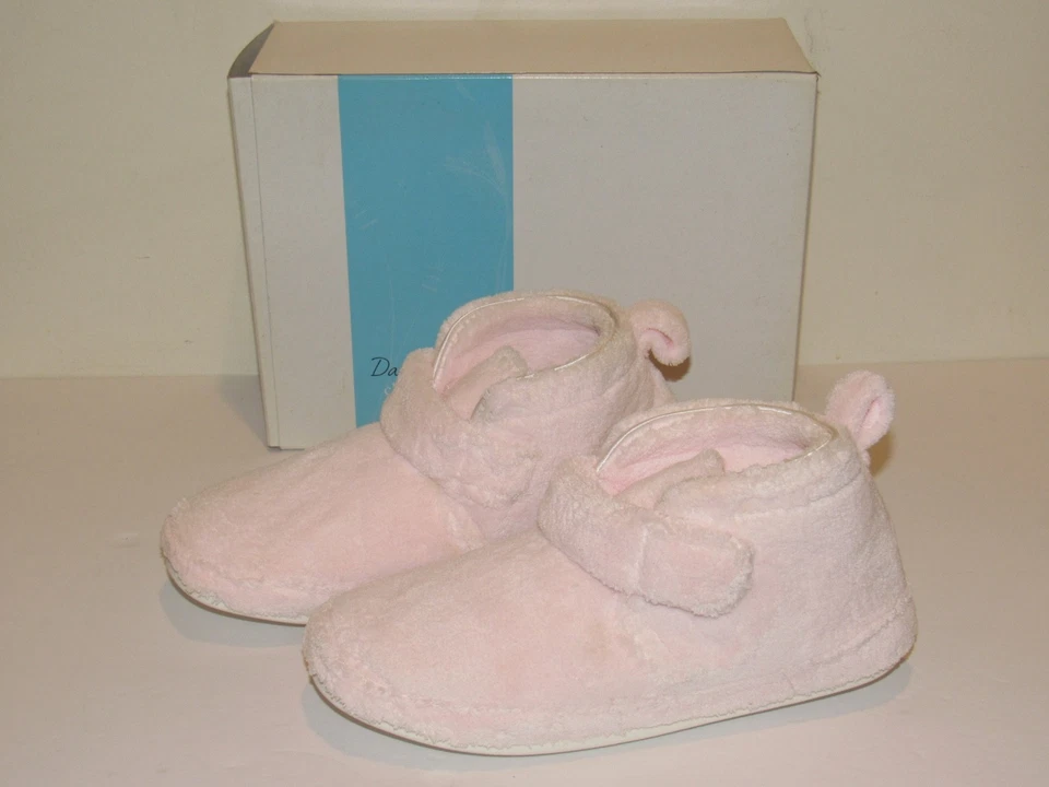 Daniel Verde Adele Rosa Zapatillas Mujer 9 NUEVAS Acogedoras Zapatilla Botín Felpa Terry Foto 2 de 4