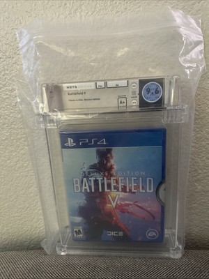 WATA Graded 9.6 A+ Battlefield V Deluxe Edition EA Experience Sticker PS4