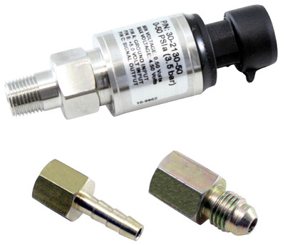 AEM ELECTRONICS 30-2130-50 Stainless Steel Sensor Kit 3.5 Bar / 50 PSIa Map