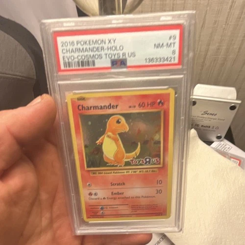 Pokémon TCG Charmander Toys R Us Promo Holo 2016 English PSA 8