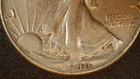 A 1944 P Walking Liberty Half Dollar 90% SILVER Free Shipping And Tracking  101