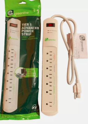   50 Greenlite Tier 1 Advanced 7 Outlet Surge Protecting Power Strips