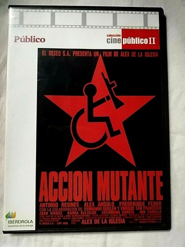 Accion Mutante DVD Alex de la Iglesia El Deseo Publico 2008 Pal Usado - Imagen 2 de 6