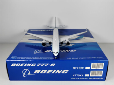 1:400 Boeing B777-9X N779XX House Color Wingtip Folded Version JC