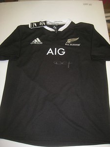 dan carter signed jersey