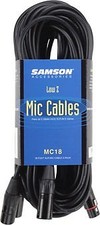 Samson Mc18 - Pack Of 3 Mic Cables 5.5m (18ft) **new**