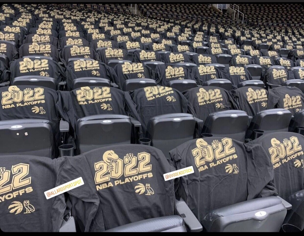 Toronto Raptors X OVO 2022 NBA PLAYOFFS T-Shirt Longsleeve DRAKE 