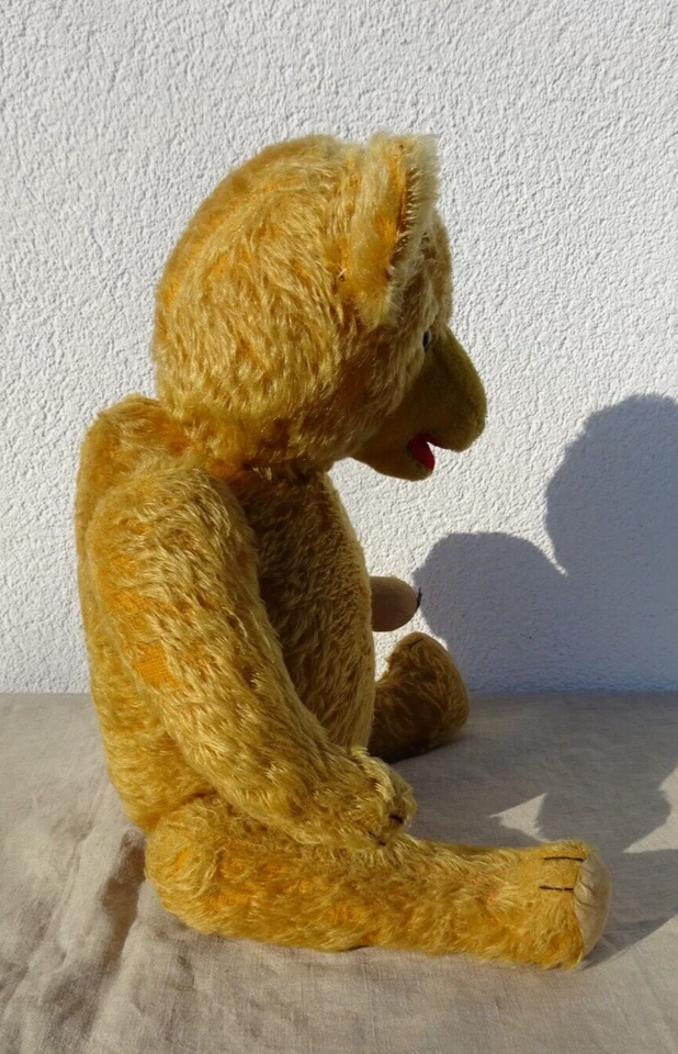 Alter Teddy Hermann ca. 63 cm - Bild 4 von 4