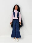1970s Mego Barbie Cher Clone Blue Pink Glitter Pants Top clothes 12" doll Wards?