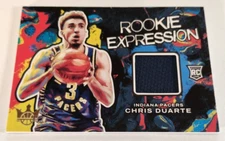 2021-22 Court Kings Chris Duarte Rookie Expression Patch RC