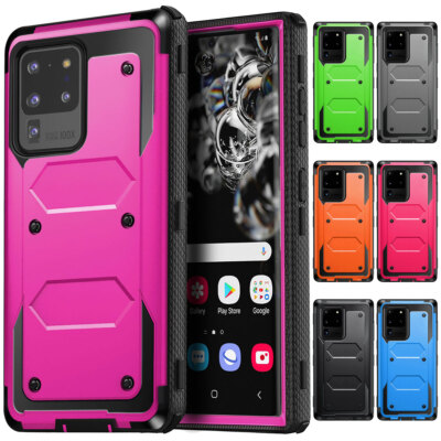 For Samsung Galaxy S20 FE/S20+/S20 Ultra Shockproof Dual Layer