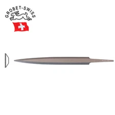Grobet Swiss Precision Barrette Files, 6" Length & 16.0mm Width (Cut 0 - Cut 4)