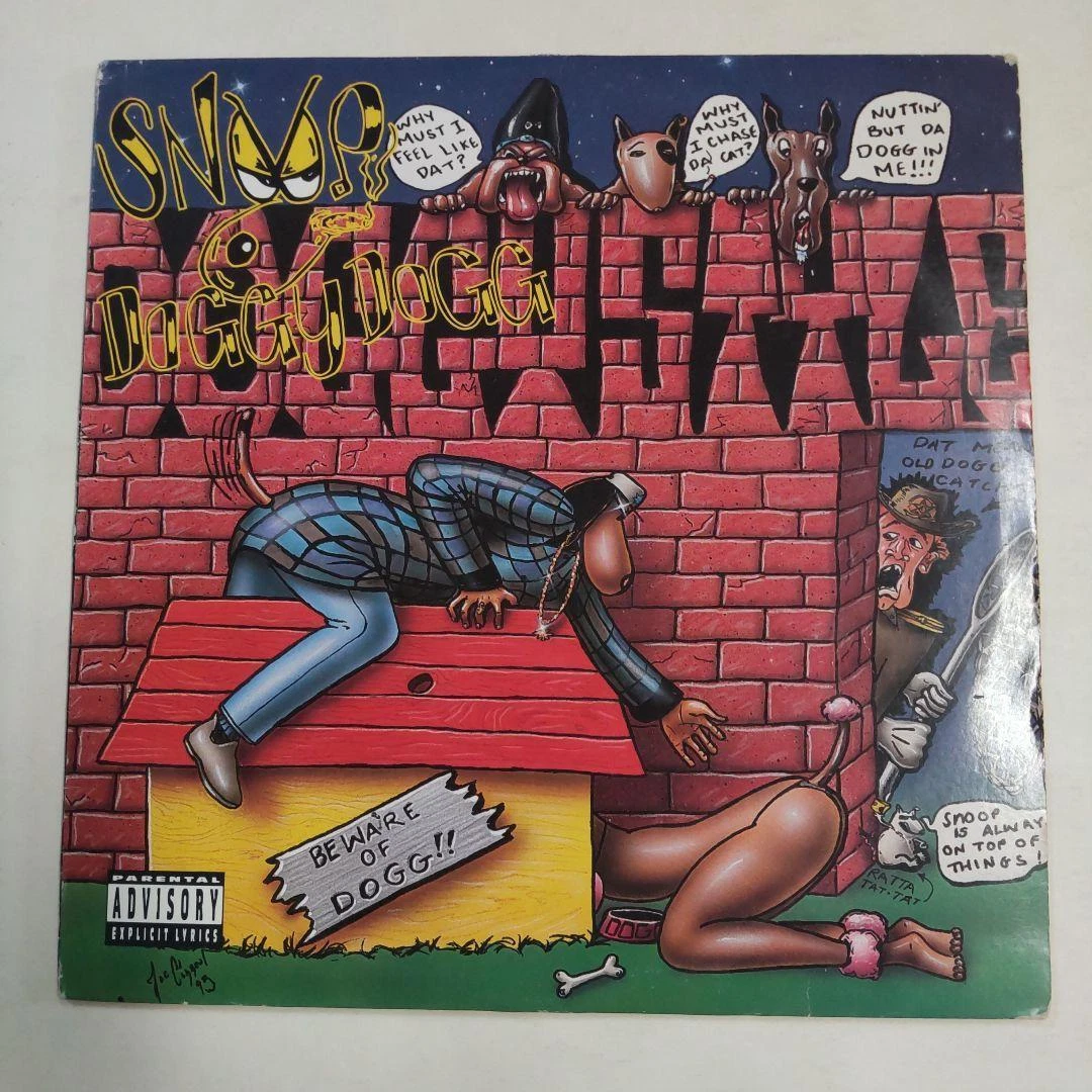 Snoop Doggy Dogg Doggystyle US Original Gz Up Recording Black Sleeve Vinyl LP