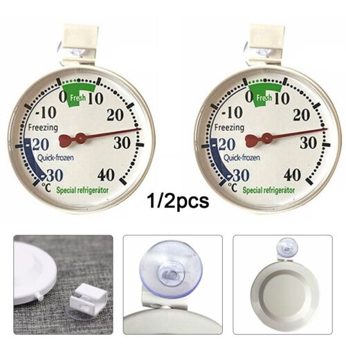 12 pièces thermomètre suspendu réfrigérateur jauge précise pour contrôle d - Imagen 1 de 24