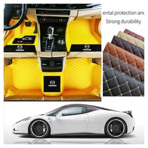 For Mazda All Models Car Floor Mats Waterproof Luxury Custom Carpets Cargo Liner - Imagen 16 de 37
