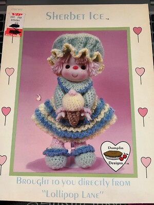 Sherbert Ice Crochet Doll Pattern
