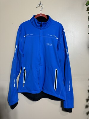 GORE RUNING WEAR MENS WINDSTOPPER ACTIVE SHELL JACKET SZ XL | eBay