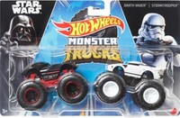 Darth Vader Vs Stormtrooper 1:64 Hot Wheels Monster Trucks Demolition Doubles