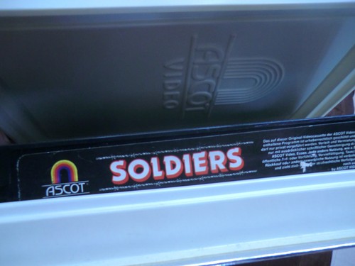 Soldiers Paul Verhoeven Rutger Hauer Kriegsfilm VHS Ascot Video FSK 16 DEUTSCH - Imagen 3 de 4