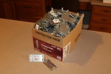 225 MiTek KNS1 Protection Plate, 1-1/2 in W X 3 in D, Steel, Galvanized