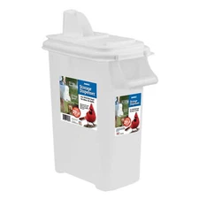 Buddeez 16 QT. Bird Seed Storage Dispenser,Stackable