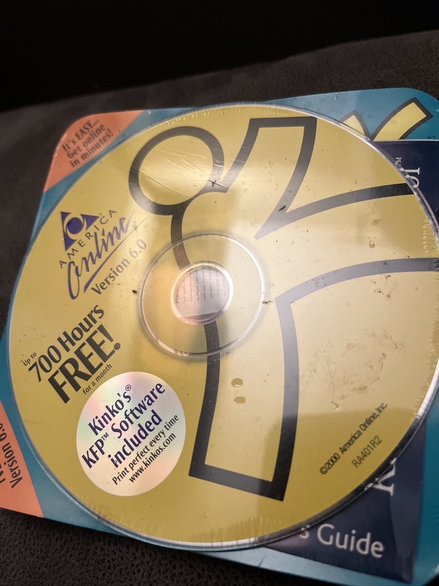 AOL CD 6.0 America Online 700 Hours Free Sealed Vintage 2000 | eBay