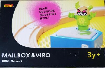 Brio Network Eisenbahn, Brio Mailbox & Viro NEU & OVP