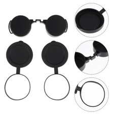3 PCS Binocular Accessories Lens Covers Telescope Cap for Telescopes