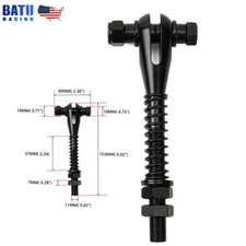 New Limit Strap Clevis Adjustable Heavy Duty Weld On Chromoly Mounting Kit