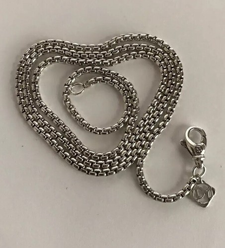 David Yurman Box Chain Necklace With 