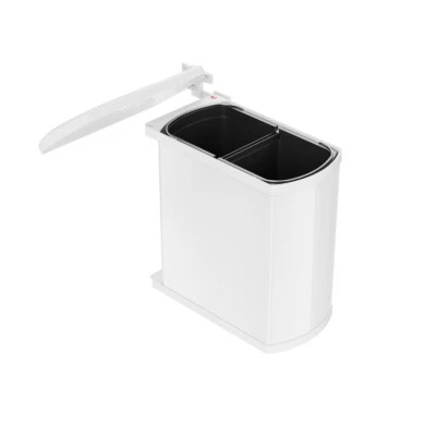 Hailo Abfallsammler 3416001 Duo 2x 8 L Mülleimer Einbau Abfalleimer Schwenkeimer - Bild 1 von 4
