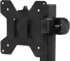 Universal Ø28-60mm Pole Clamp Mount Quick-release LCD monitor VESA bracket