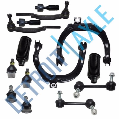 Rainier SSR Envoy Trailblazer 8pc Front Upper Control Arm Set /& Suspension Kit
