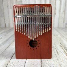 Kalimba 17 Note Thumb Harp Mugig KB-17 Metal Wood Music Play Fun Holiday Gift