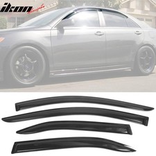 2007-2011 Toyota Camry Acrylic 4PC Window Visors Tape On Rain Guard