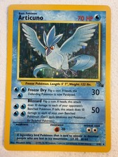 Articuno Fossil 2/62 Holo Rare Unlimited 1999 Vintage Pokemon Card WOTC NM