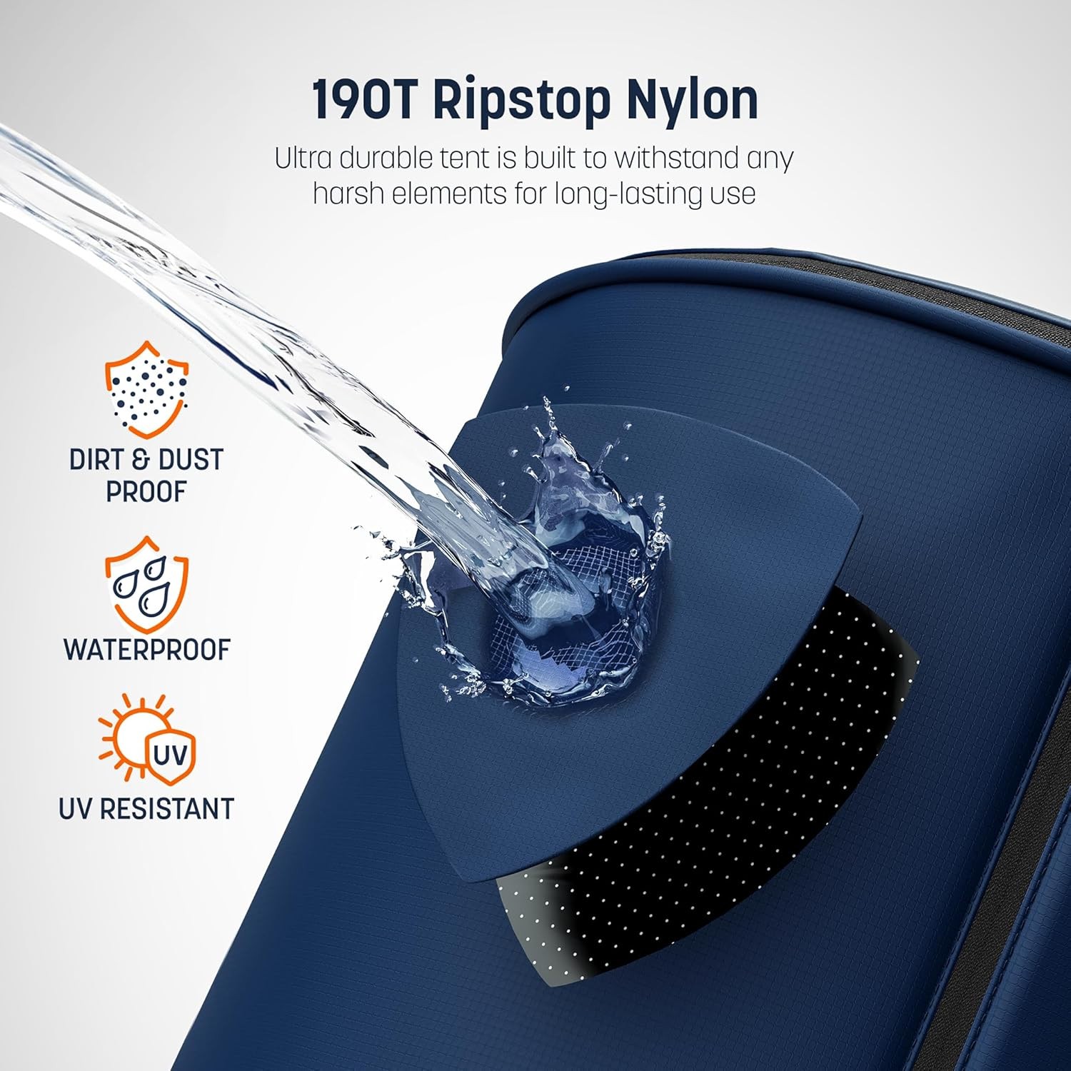 Instant Changing Tent for SUV Trunk, Easy Pop-Up Privacy Shelter with Liftgate S