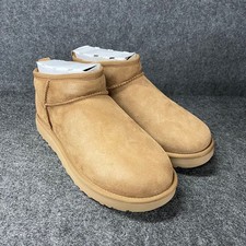 UGG Classic Ultra Mini Boots Women's Size 9 Chestnut 1116109