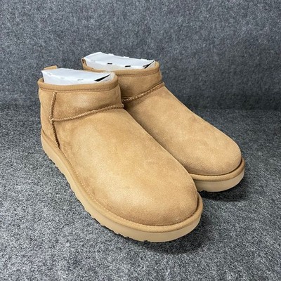 UGG Classic Ultra Mini Boots Women's Size 9 Chestnut 1116109 