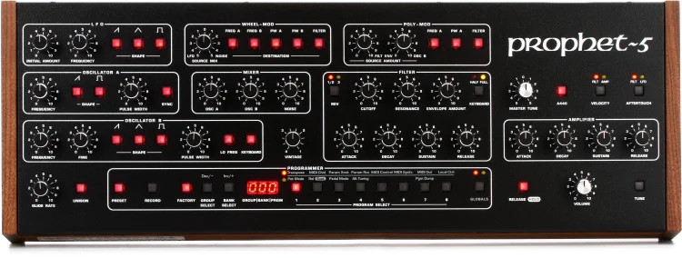Sequential Circuits Prophet-5 vintage synth equipment - eBay listing photo 3