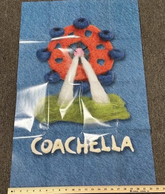 2026 Coachella Festival Swag-Box, Poster, Projector Screen, Memory