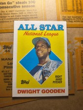 Topps 1988 Topps Dwight Gooden #405 Mets MLB All-Star Baseball Card Base R