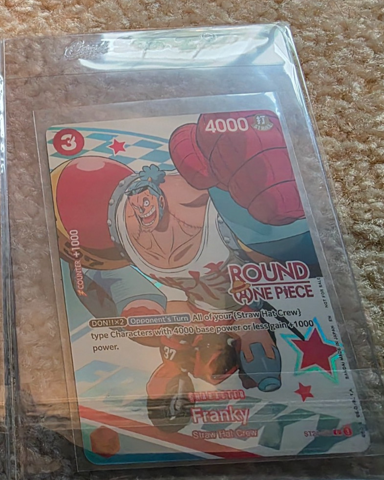 Round 1 Franky English One Piece Promo ST21-011