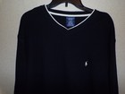 Polo Ralph Lauren Sleepwear Black Thermal Shirt Size XL Mens Long Sleeve V-Neck