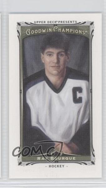 2013 Upper Deck Goodwin Champions Canvas Minis Ray Bourque #32 HOF 0q5