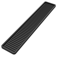 ZAPPOWARE Kitchen Sink Narrow Silicone Holder Tray 17.7"x3.1", Vanity & Bathr...