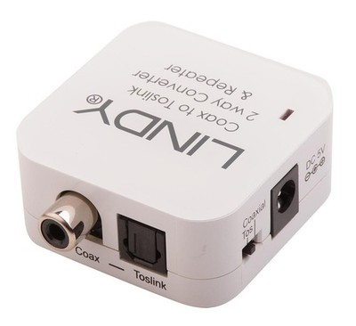Lindy W128371190 874972 Audio Converter Coaxial/Optical ~E~