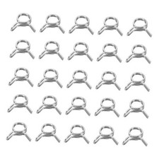 Double Wire Fuel Line Hose Clips 5.5mm ID 5.5-6.8mm OD, 5.5-6.8mm OD, 5.5mm ID
